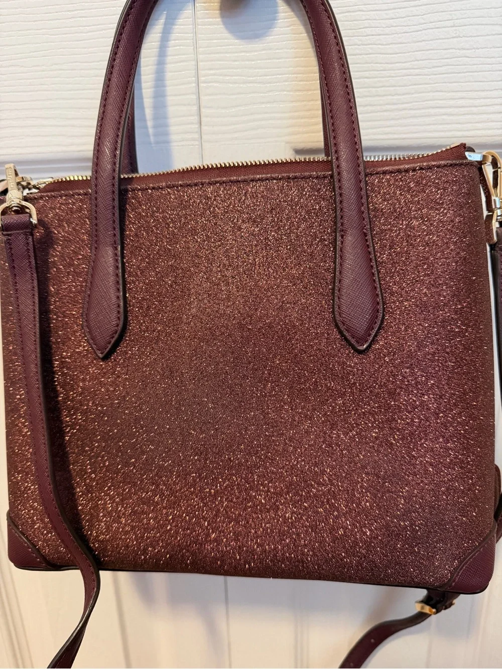 Kate Spade glitter crossbody bag